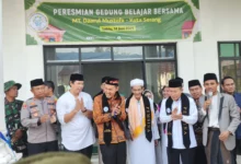 Wakil Wali Kota Serang Resmikan Gedung Serbaguna YPI Daarul Mustofa