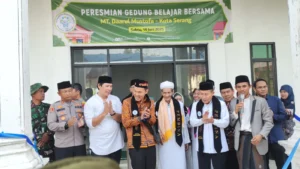 Wakil Wali Kota Serang Resmikan Gedung Serbaguna YPI Daarul Mustofa